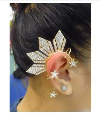 Sun Ear Cuff / Earrings Ms Universe 