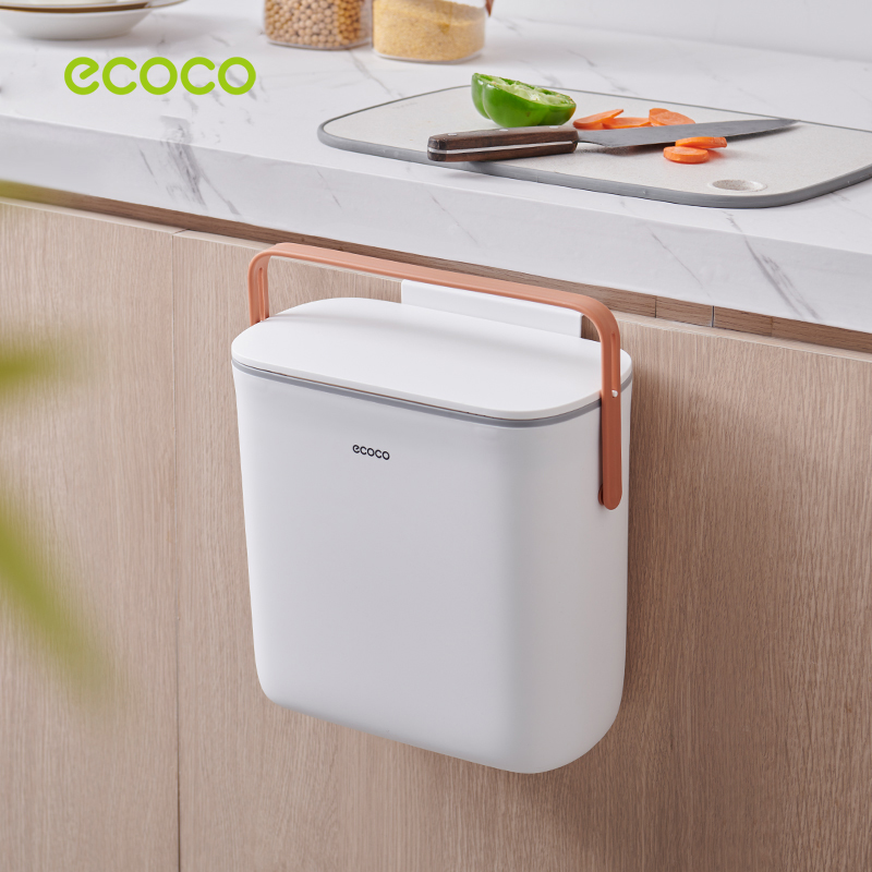 Large Capacity Wall-Mounted Trash Can main image 1