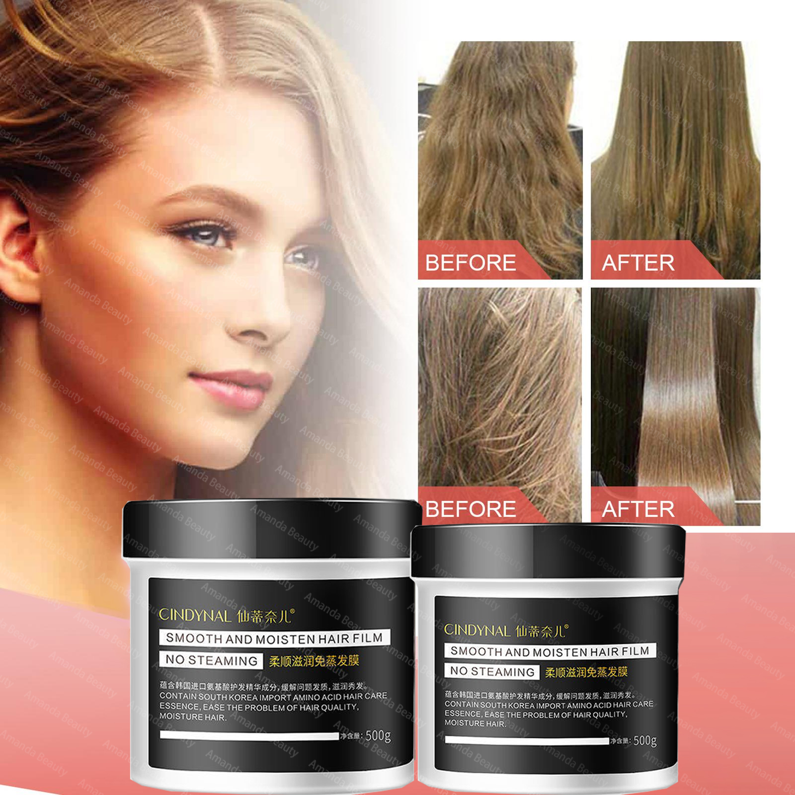 SET OF 1 Original Hair Treatment Mask Repairs Frizzy Make Hair Soft