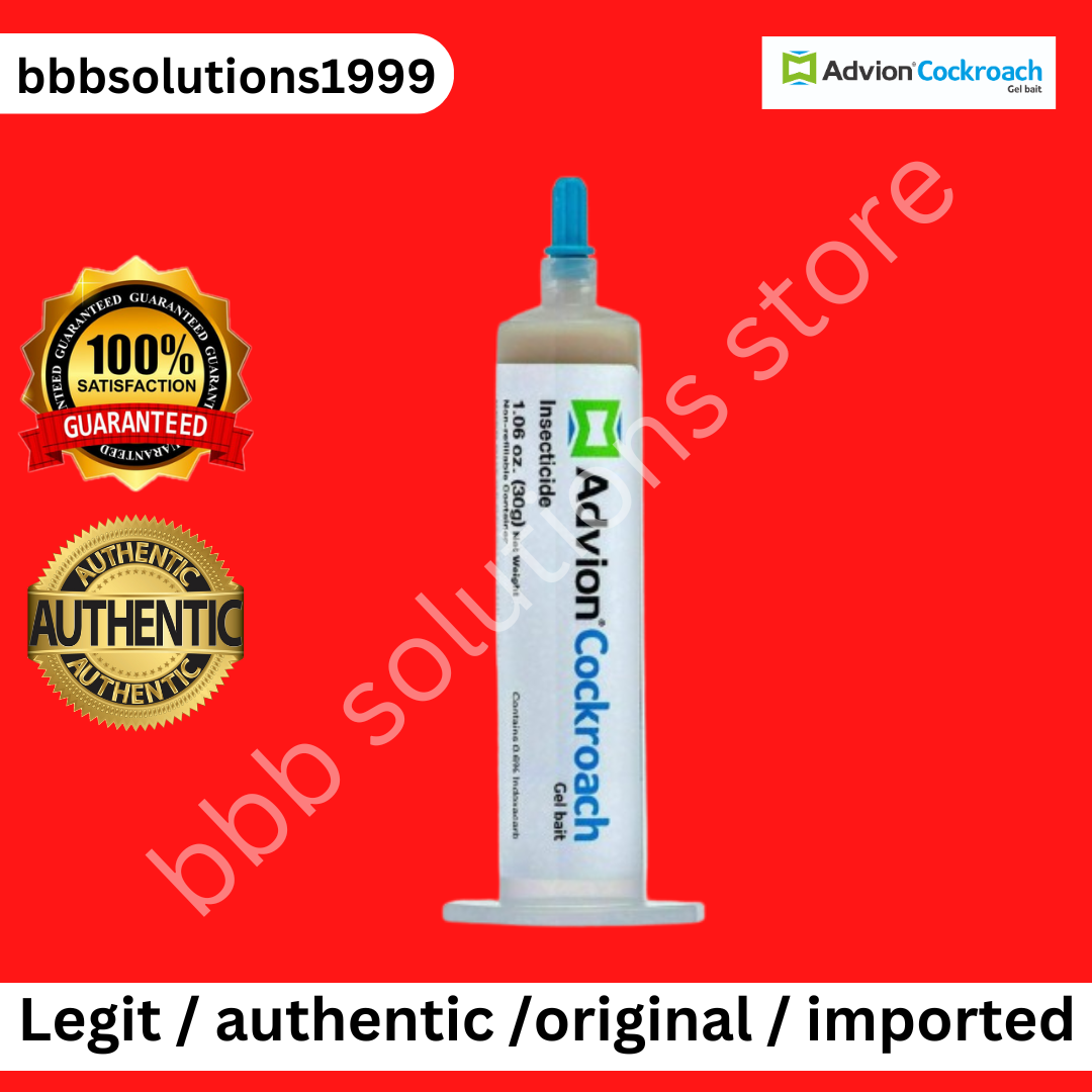 thumbnail image 2 of Genuine Advion Roach Killer Gel Bait - 4 Tube Pack With Plunger & Tips - EPA Registered 100-1484 2 of 6