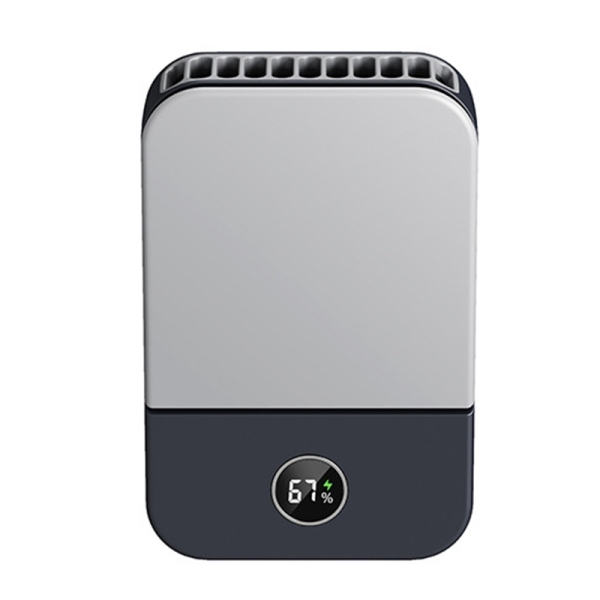 Giá bán Mini Handheld Fan 3 Gears Adjustable Hanging Neck Cooling Fan USB Charging Air Cooler