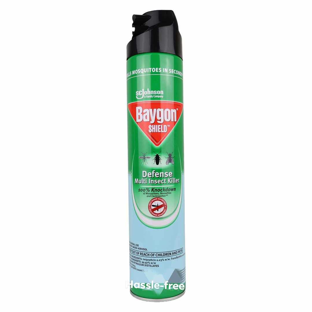 BAYGON SHIELD DEFENSE MULTI INSECT KILLER (700ML) MADE IN CHINA | Lazada PH
