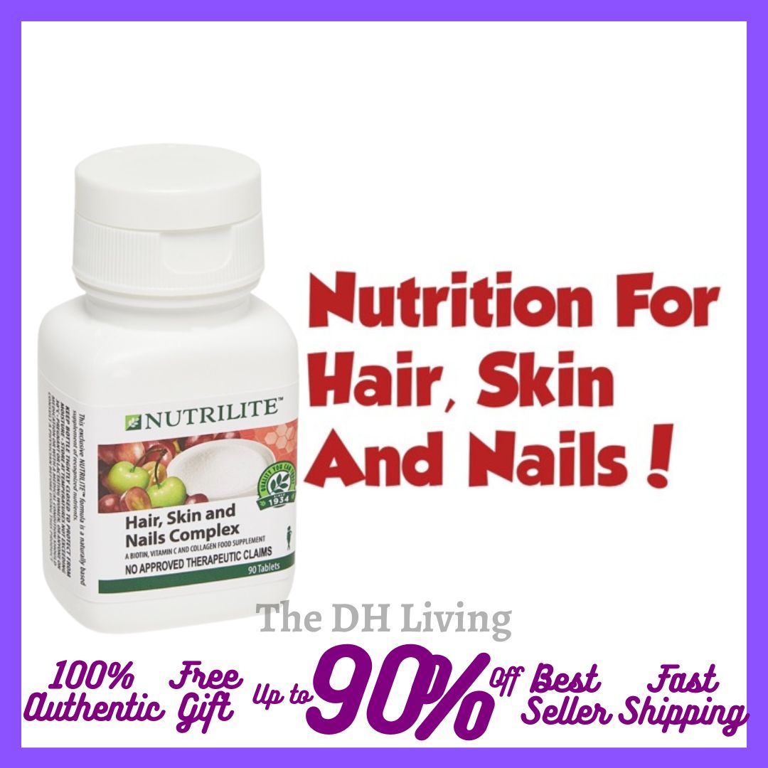 Amway Nutrilite biotin cherry plus- Hair,Skin And Nails - 60 Tablets -  Walmart.com