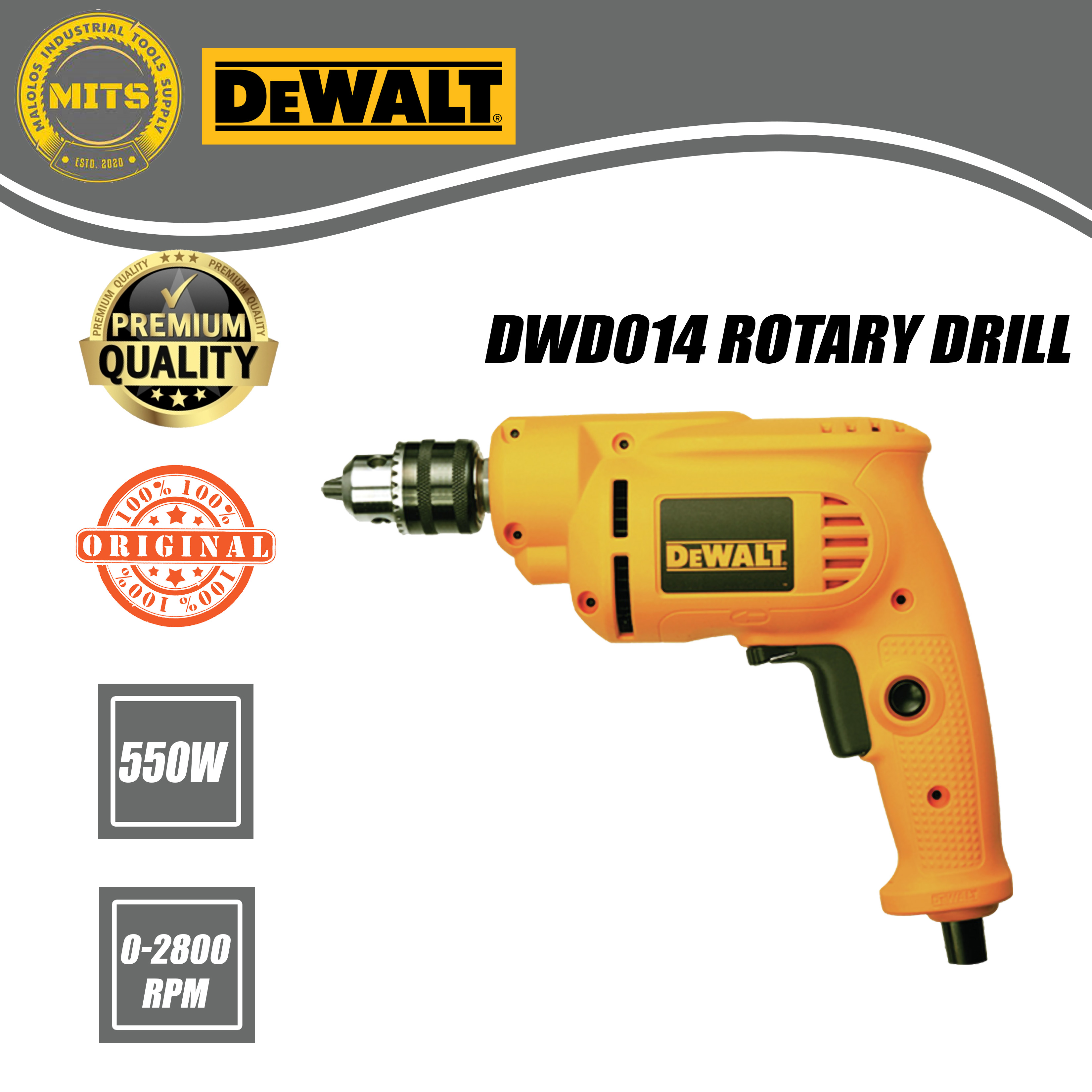 DEWALT 550W Rotary Drill DWD104 Lazada PH