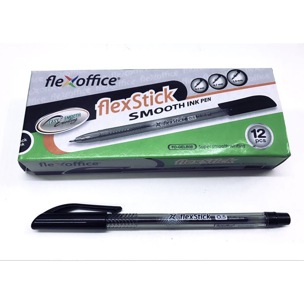 flexoffice-flexstick-ballpen-black-0-5-original-lazada-ph