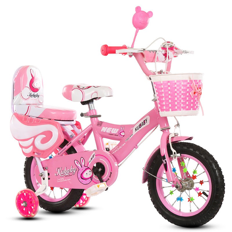 Pink kid bike sale