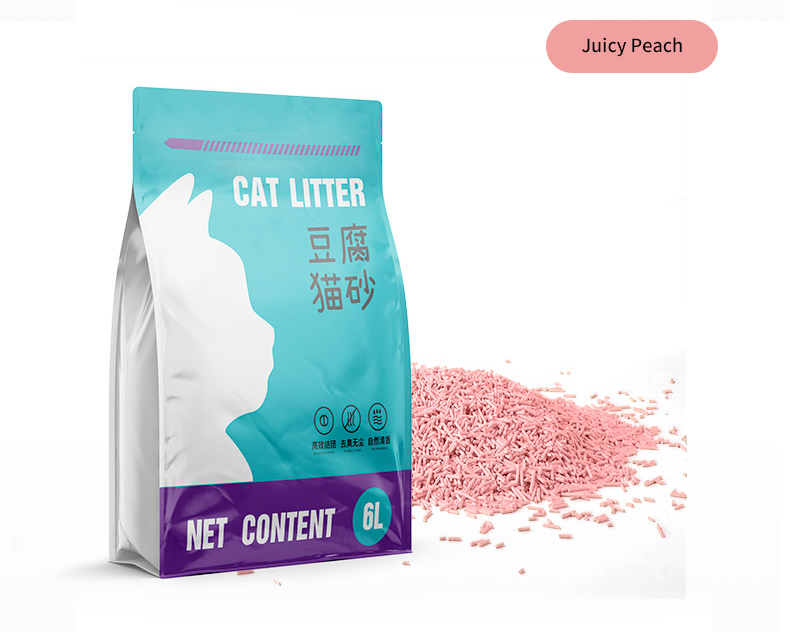 【Fast Delivery】Cat Litter 6L Food Grade Plant Tofu Residue Tofu Cat