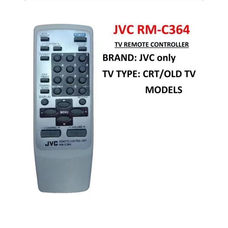 JVC RM-565 RM-C364 CT-610A TV Remote Control | Lazada PH