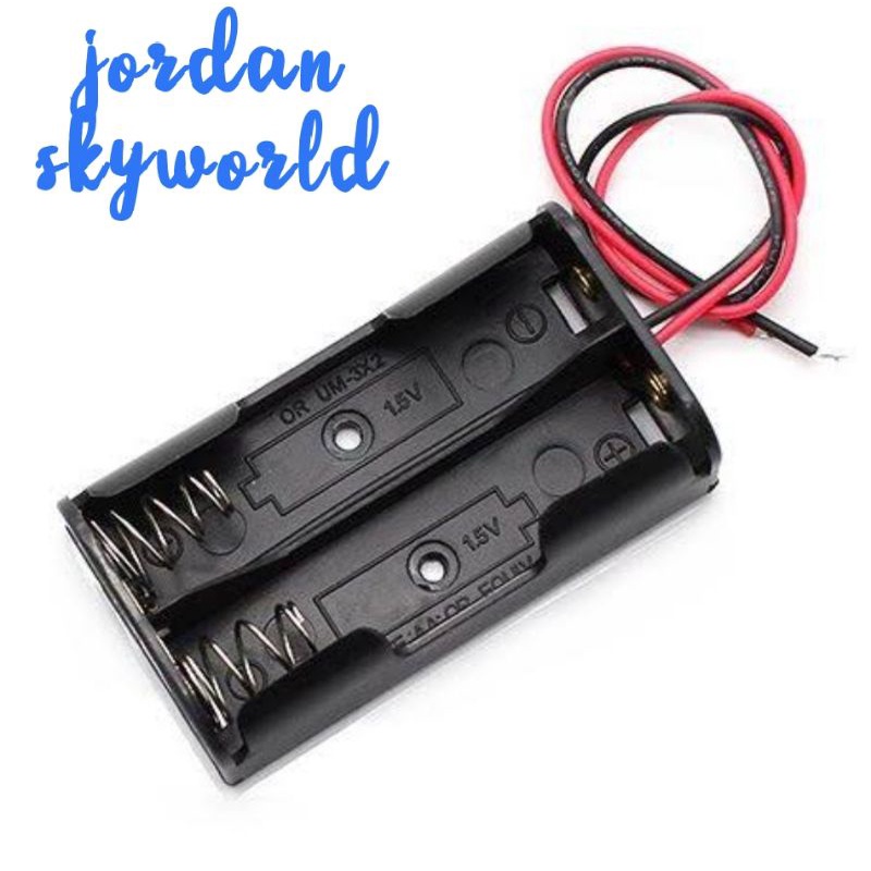 b\'BATTERY HOLDER PLASTIC FOR AA BATTERY Lazada PH
