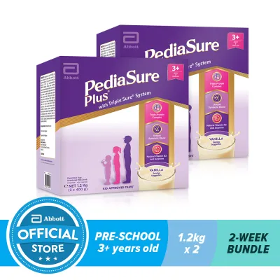 Pediasure Plus Vanilla 1.2KG For Kids Above 3 Years Old Bundle of 2