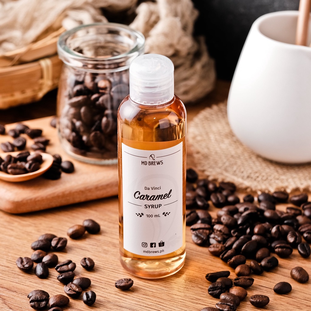 Coffee Syrups (Vanilla, Caramel, Hazelnut, French Vanilla) 100 ml