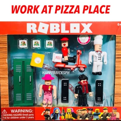 ❆✚ ROBLOX WORK AT A PIZZA TOY FIGURE SET