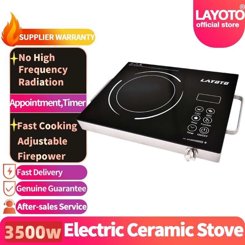 COD LAYOTO Electric Ceramic Stove Original Burner Infrared Induction