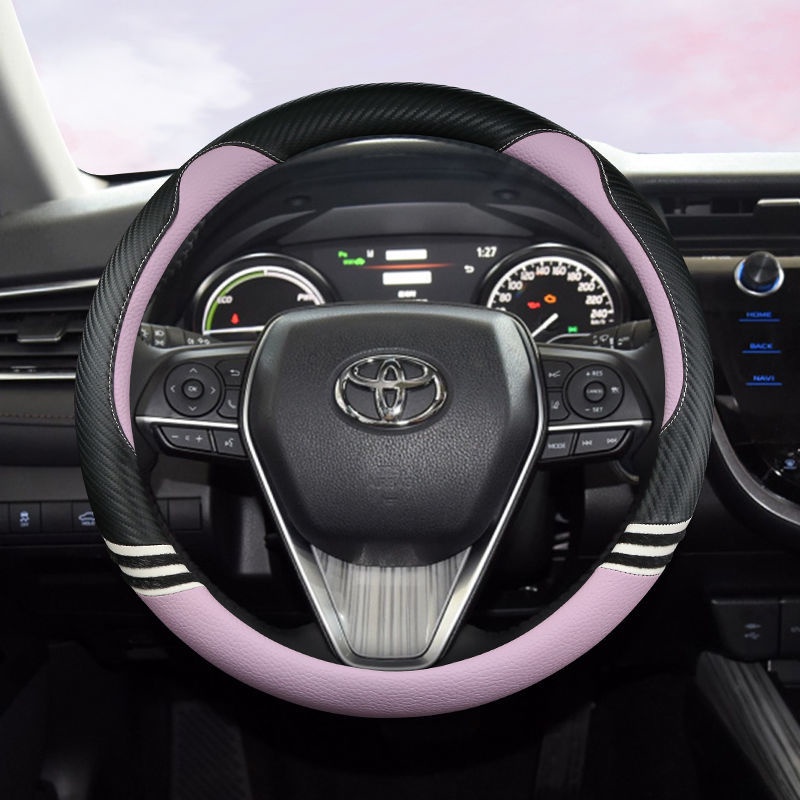 【Ax.Safe】Toyota Multicolor Steering Wheel Cover Camry Corolla Vios Wigo