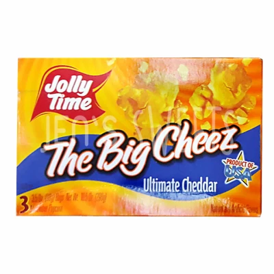 Jolly Time Jollytime The Big Cheez Popcorn Ultimate Cheddar, 298 grams
