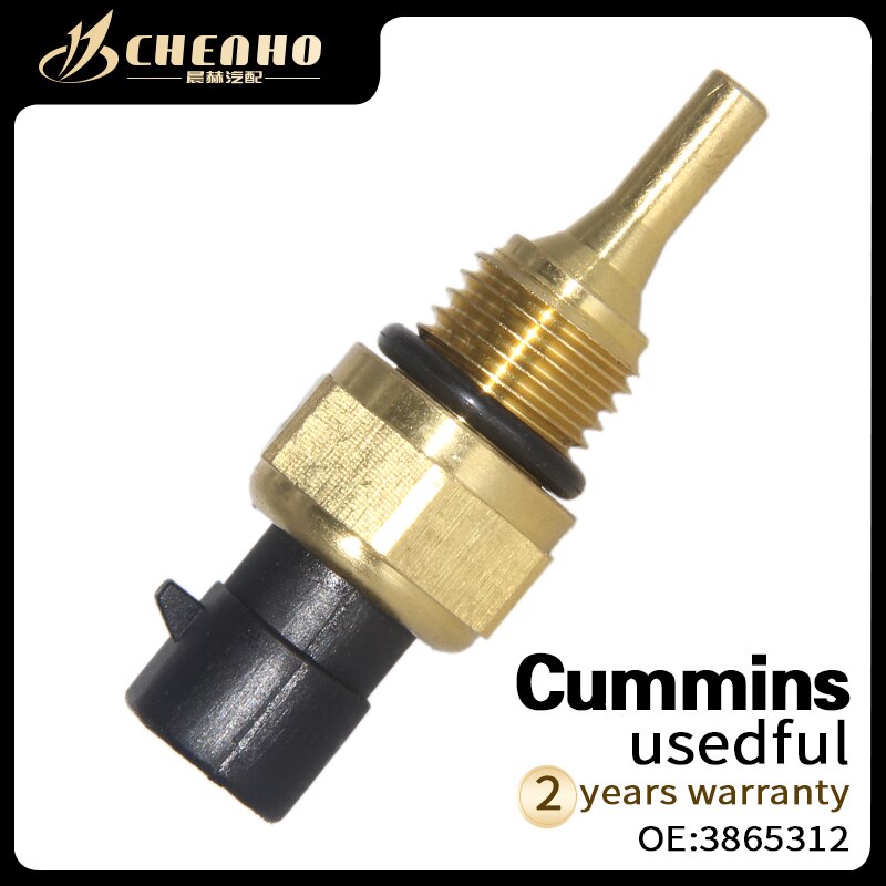 Chenho brand new genuine coolant temperature sensor temp sender 3865312 for cummins l10 m11 n14