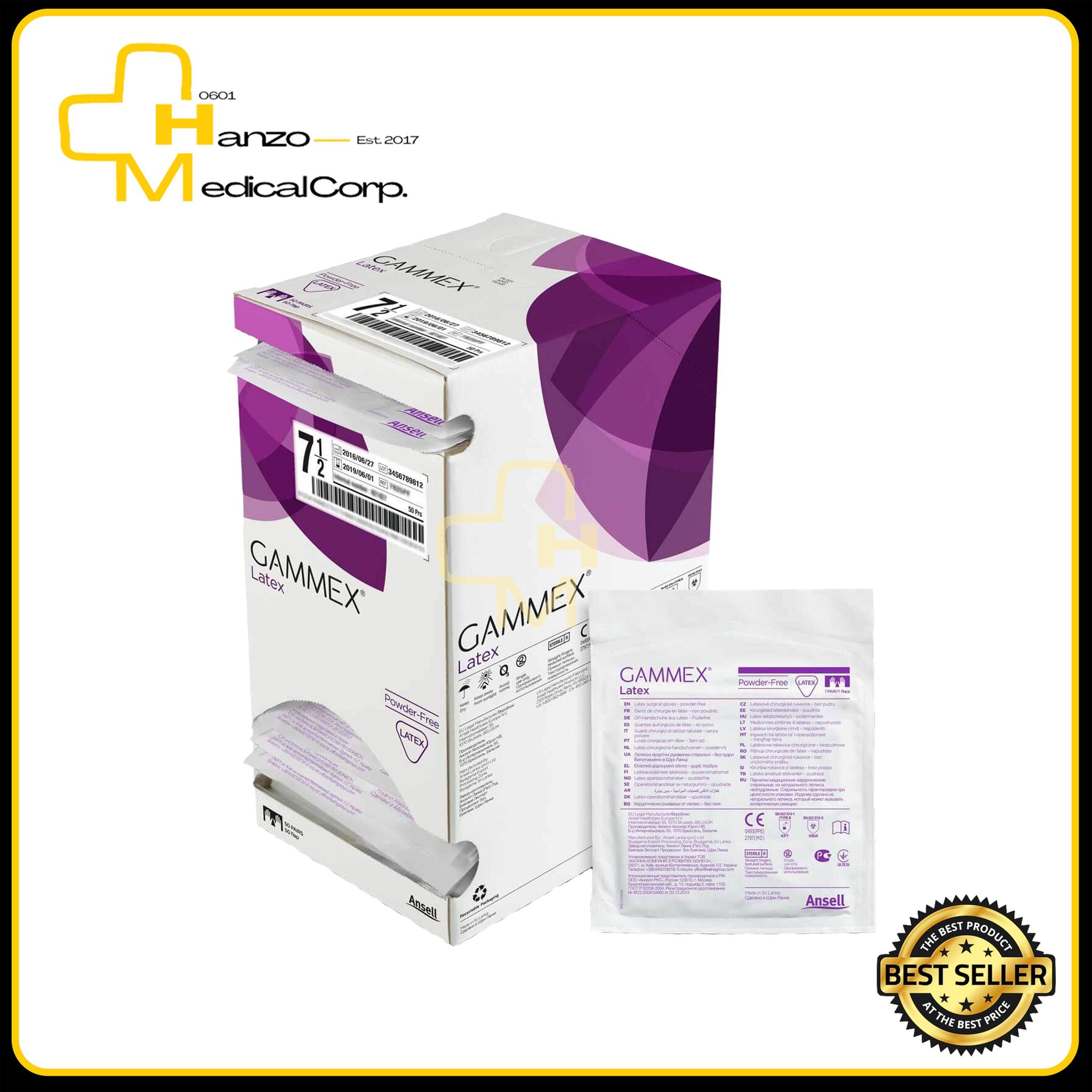 ANSELL GAMMEX GLOVES (6.0, 6.5, 7.0, 7.5, 8.0) Lazada PH