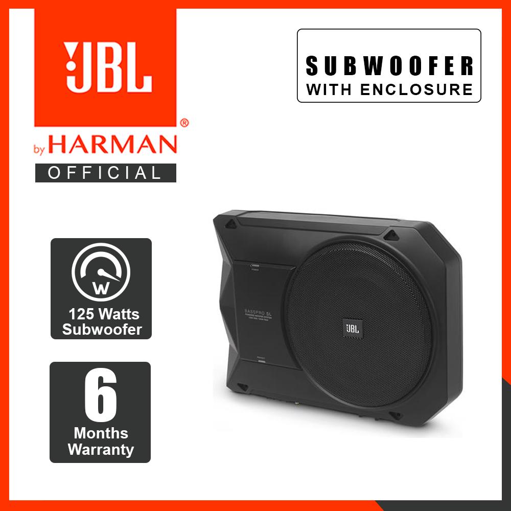 jbl sub with built in amp