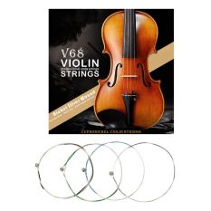 Dây Đàn Violin Chuyên Nghiệp IRIN V68 (E-A-D-G) Dây Đàn Bạc Niken Cho 4/4 3/4 1/2 1/4 Phụ Kiện Nhạc Cụ Violin