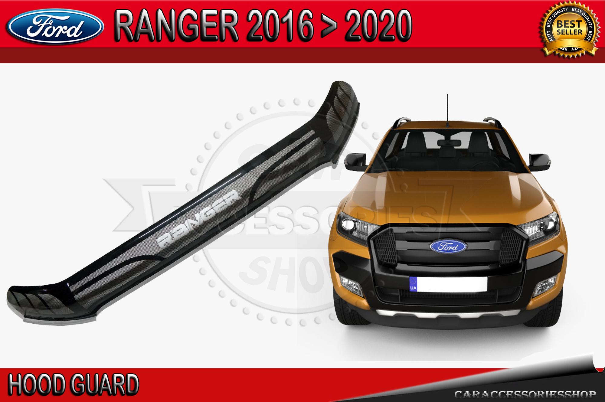 2020 ford ranger bug shield