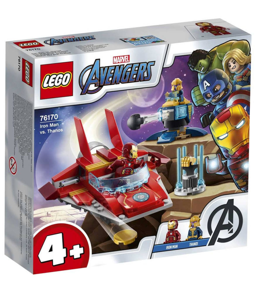 Lego Mrvel Superheroes 76170 Irn Man vs Thanos | Lazada PH