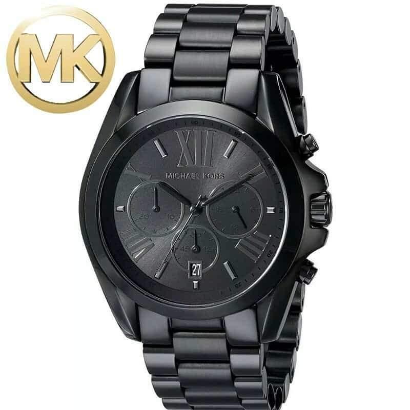 Michael Kors MK550 Men's Black Stainless Steel Watch | Lazada PH