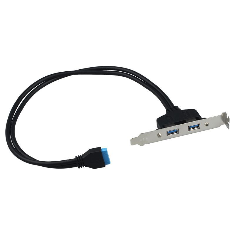 Bảng giá USB 3.0 Back Panel Expansion Bracket to 20-Pin Header Cable (2-Port) Phong Vũ