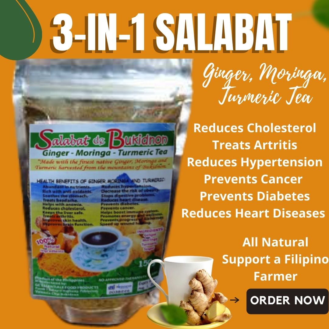 Salabat Ginger Brew Moringa Salabat Herbal Tea Drinks Ready to Drink