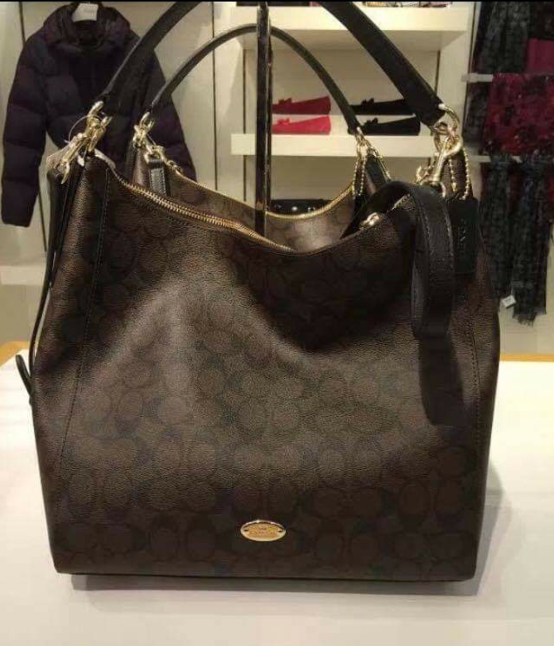 coach convertible hobo bag