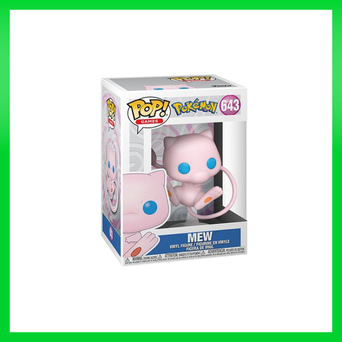 Funko POP! Games Pokemon Mew Vinyl Figure 643