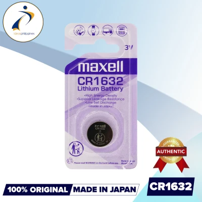 Maxell CR1632 Watch & PC Batteries Single Pack