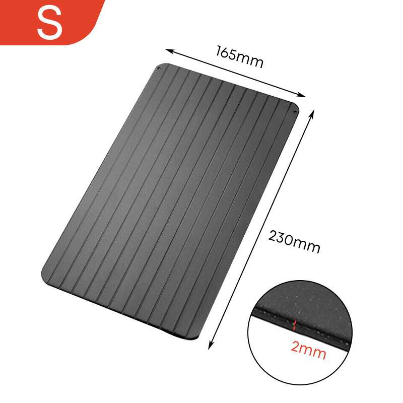 Fast Defrost Tray Food Defrosting Plate Board Frozen Meat Fish