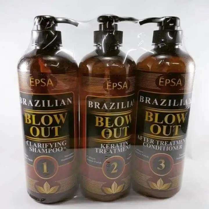 Epsa Brazilian Blow Out Keratin Treatment Set 1 2 3 500ml Lazada Ph
