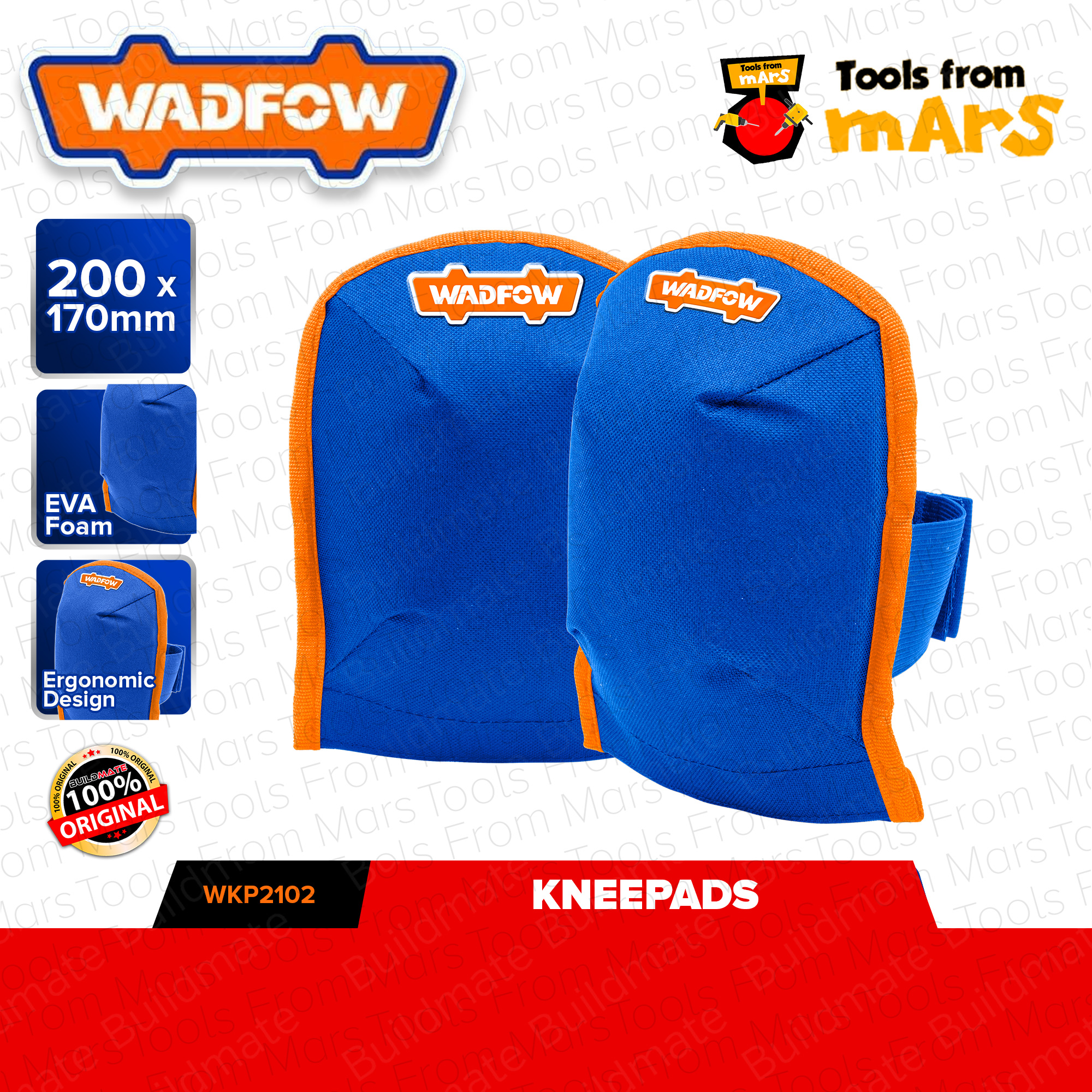 WADFOW Kneepads 200x170xm Knee Pads Work Support Pads WKP2102 100