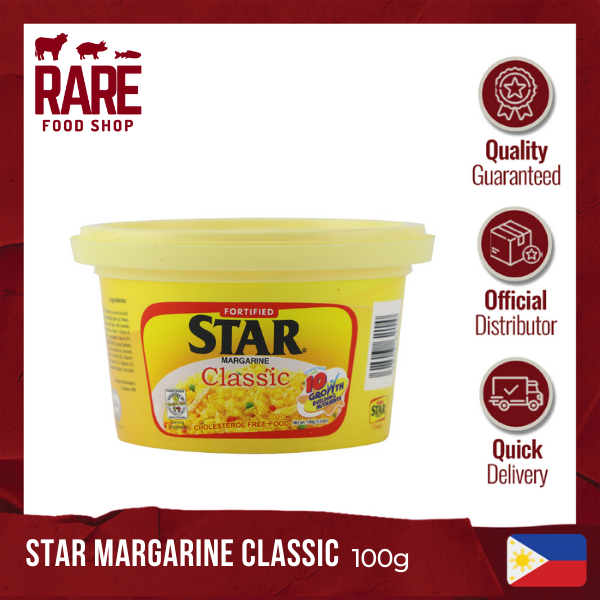 STAR MARGARINE CLASSIC 100G | Lazada PH