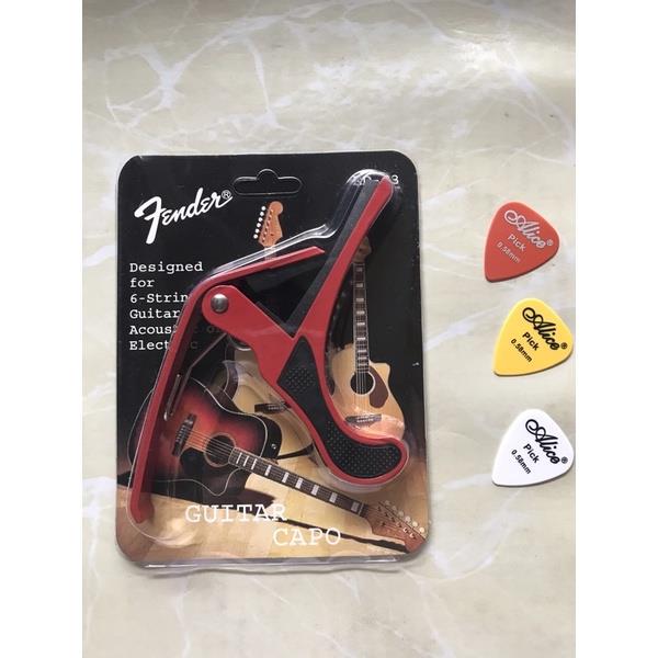Fender Capo for Acoustic Classic Guitar with free 3 Picks! Lazada PH