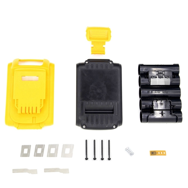 Battery Replacement Plastic Case for DeWalt 20V DCB201,DCB203,DCB204,DCB200 18V Li-Ion Battery Cover Parts for 3A 4A 5A