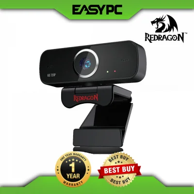 Redragon Fobos GW600 720P FHD Webcam,Full HD Webcam,50cm-infinity Focus range,Built-in microphone