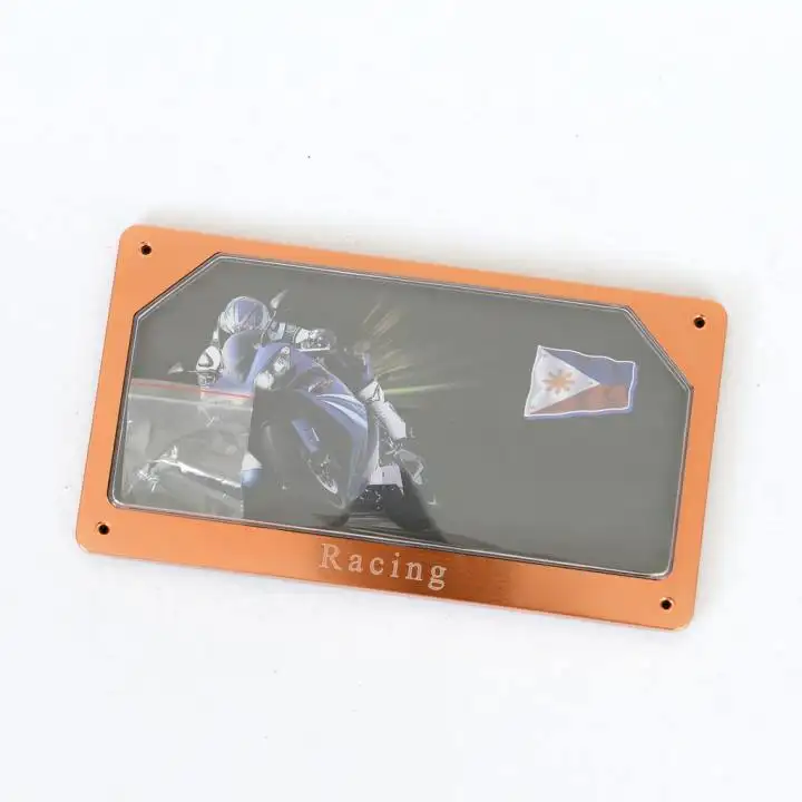 motorcycle plate cover