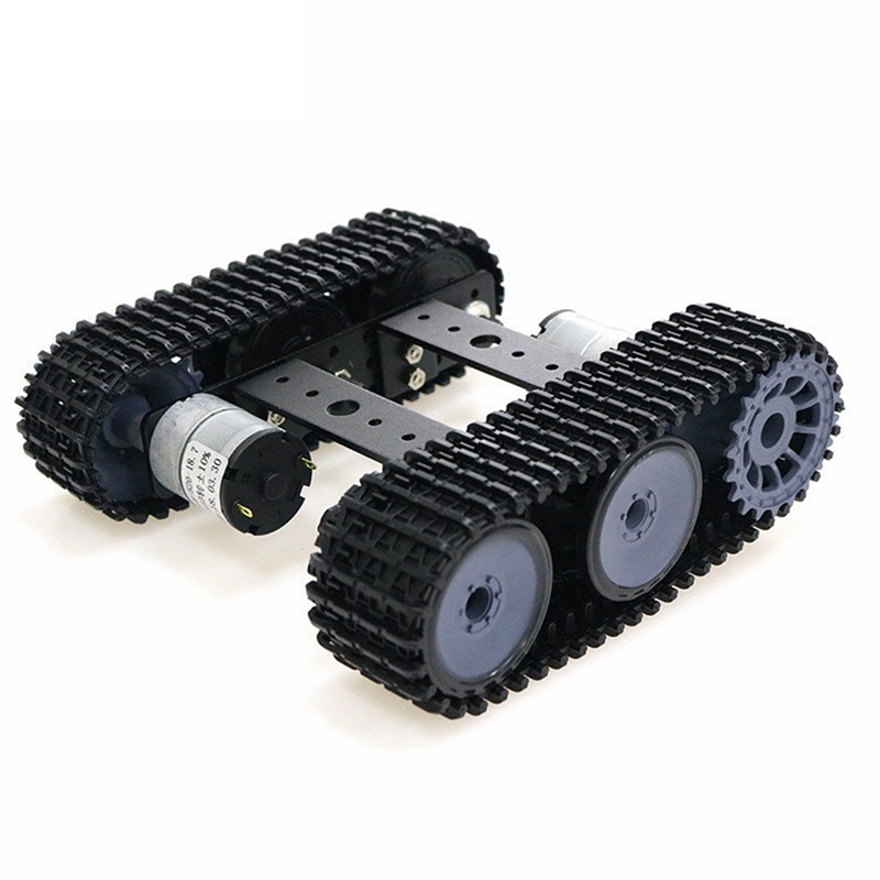 ประกอบสมาร์ท Crawler หุ่นยนต์ Mini TP100โลหะถังติดตาม Chassis แรงบิด Encoder มอเตอร์การศึกษา DIY