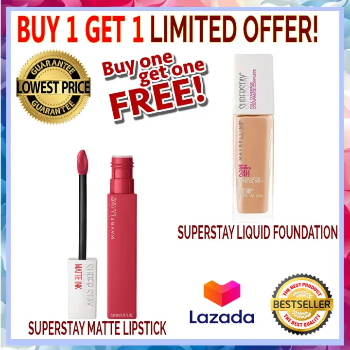 maybelline superstay matte ink foundation