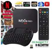 4K Android TV Box with Wireless Keyboard - Brand Name Optional