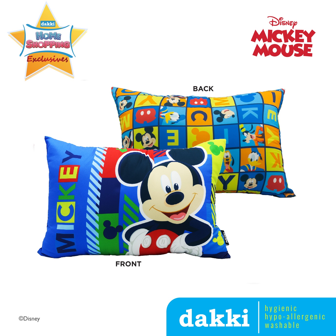 Dakki mickey mouse pillow sale