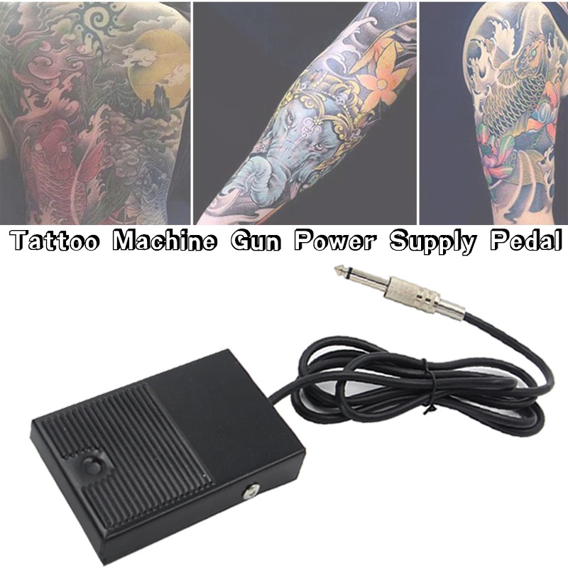 High Quality Professional Black Plastic Tattoo Foot Pedal Switch for Tattoo  Machine Gun Power Supply | Lazada PH