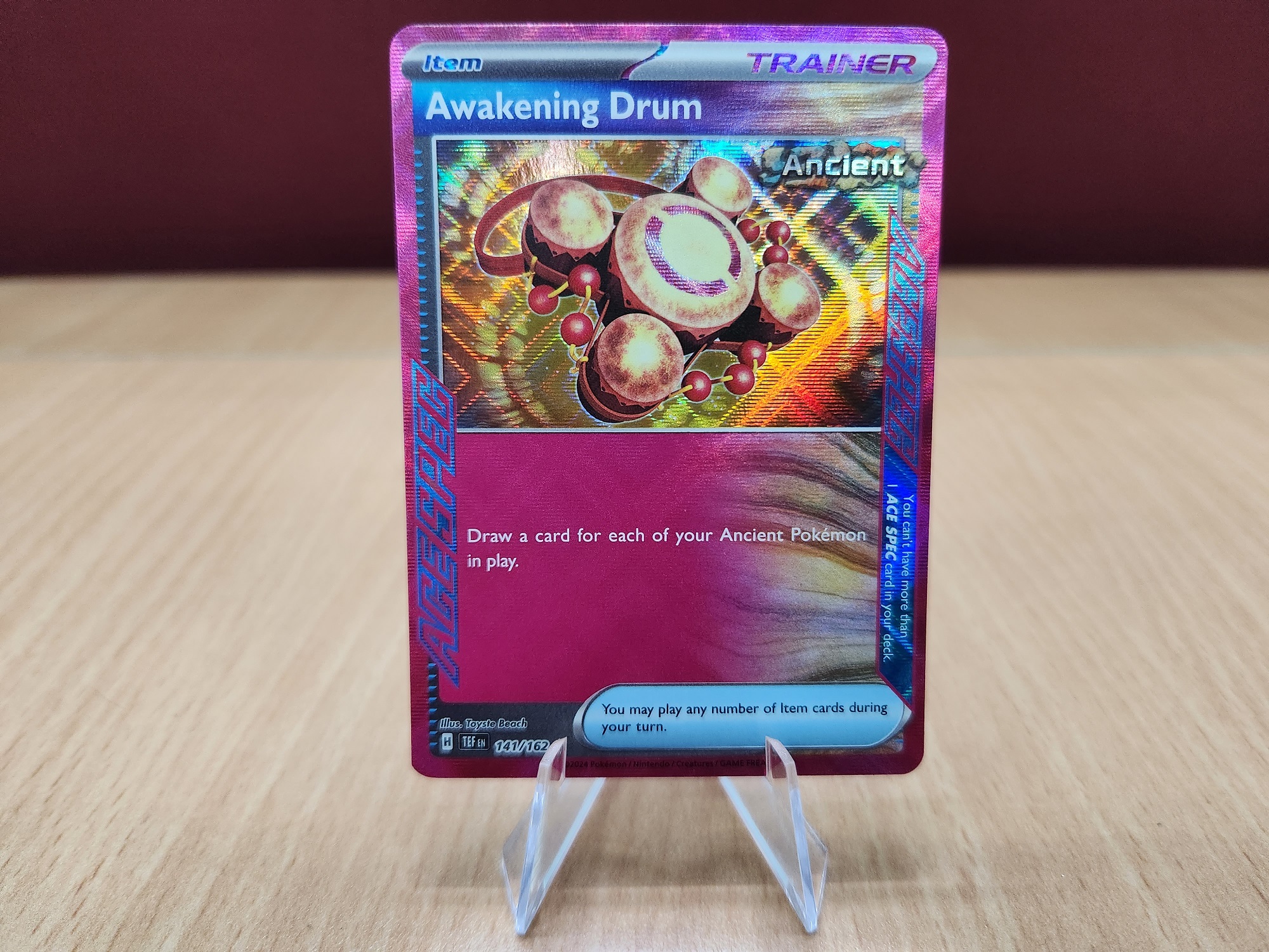 awakening drum pokemon card MagSafe Trading Card Display Case for iPhone 12-17