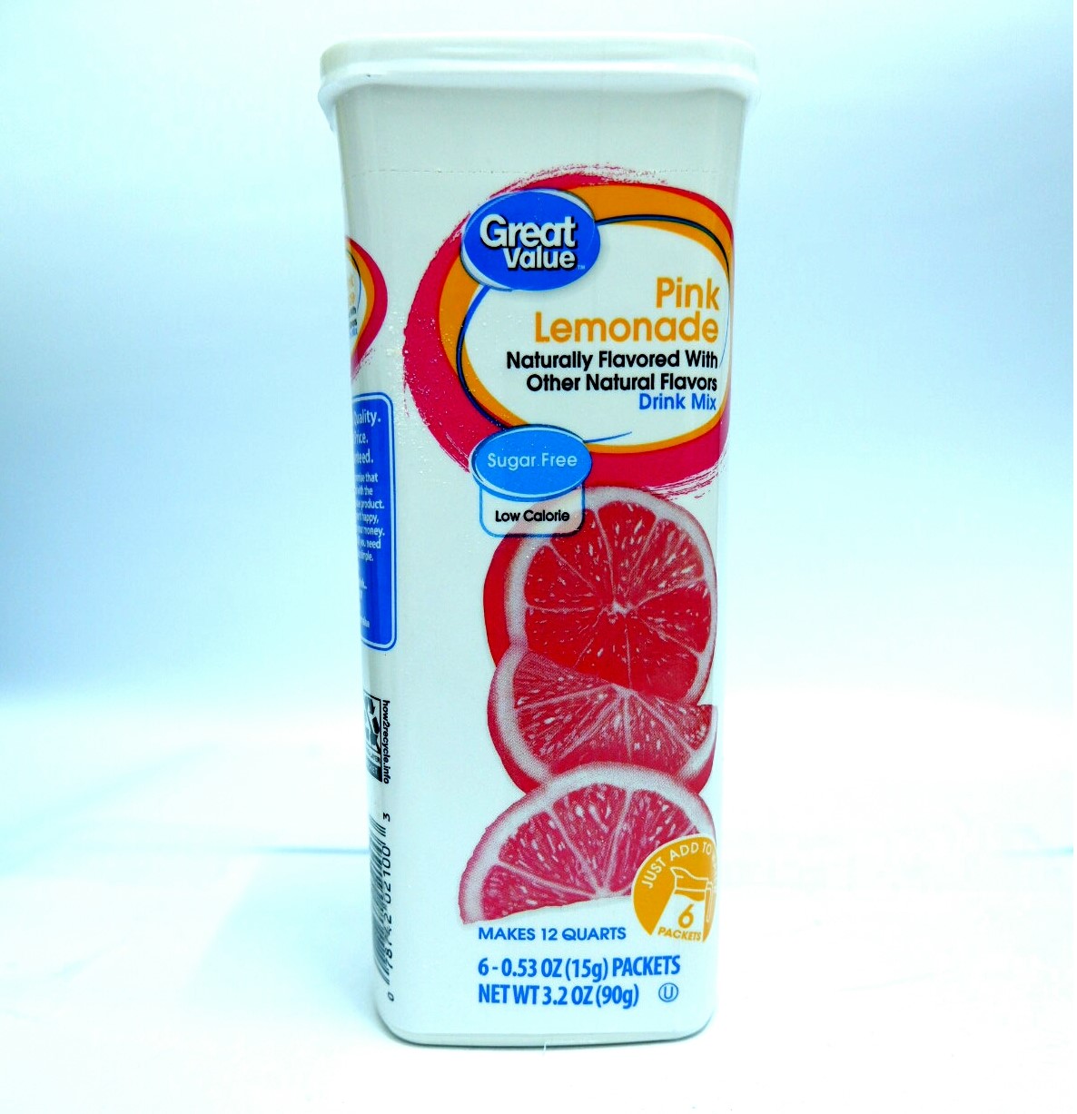 GREAT VALUE PINK LEMONADE SUGAR FREE 6 PACKETS 🤪 Lazada PH