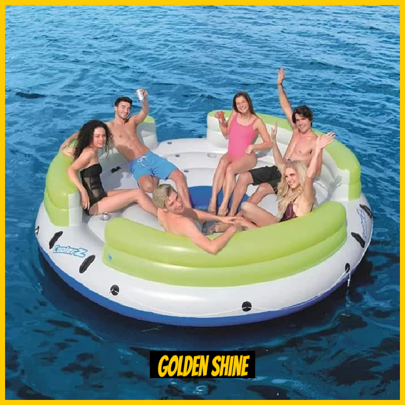 pool float with net bottom