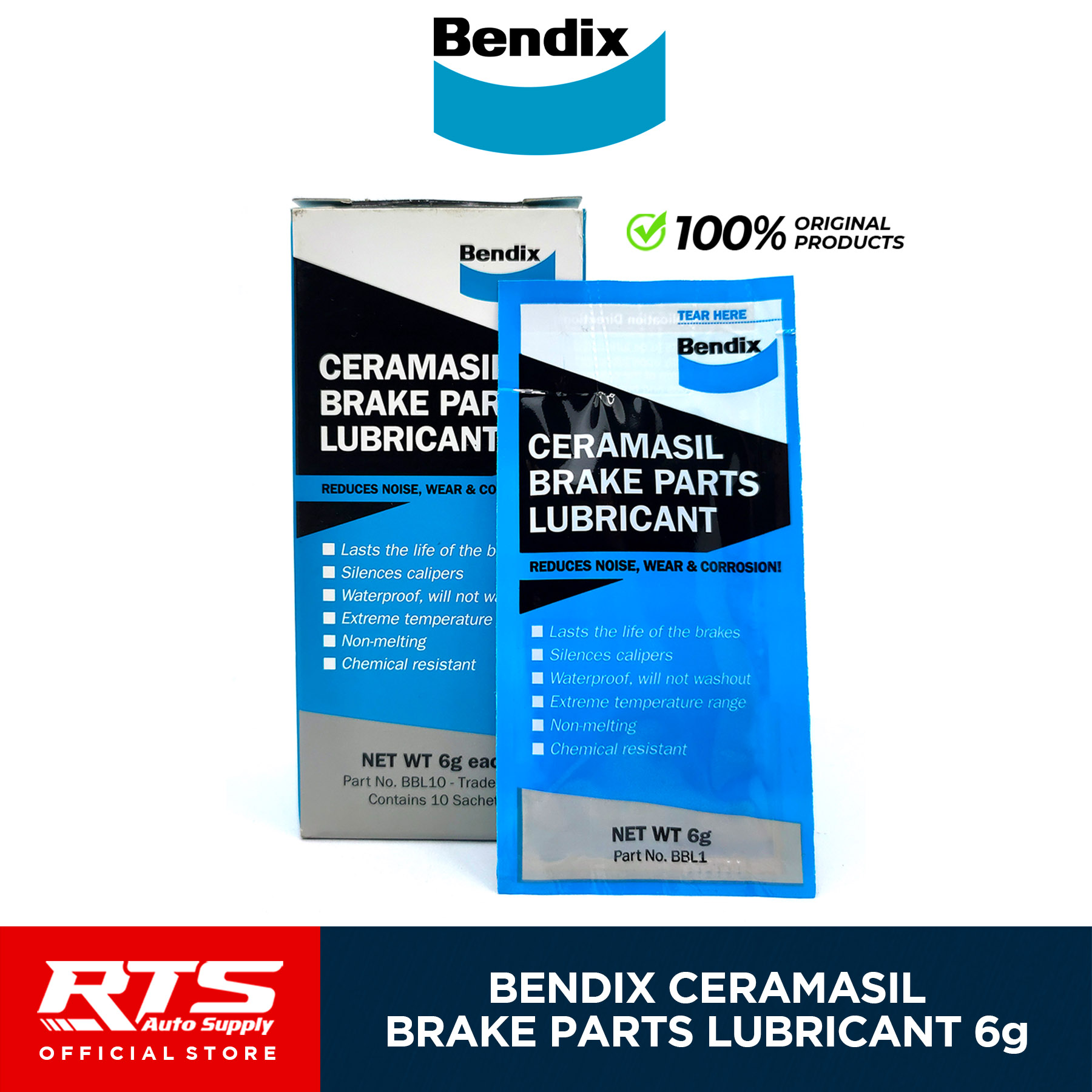 Bendix Ceramasil Brake Part Lubricants Grease (6g) 1Pc Lazada PH