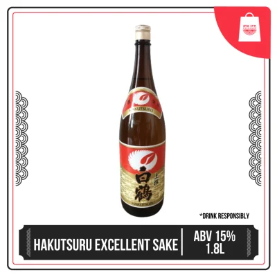 Hakutsuru Excellent Sake 1.8L, ABV 15%