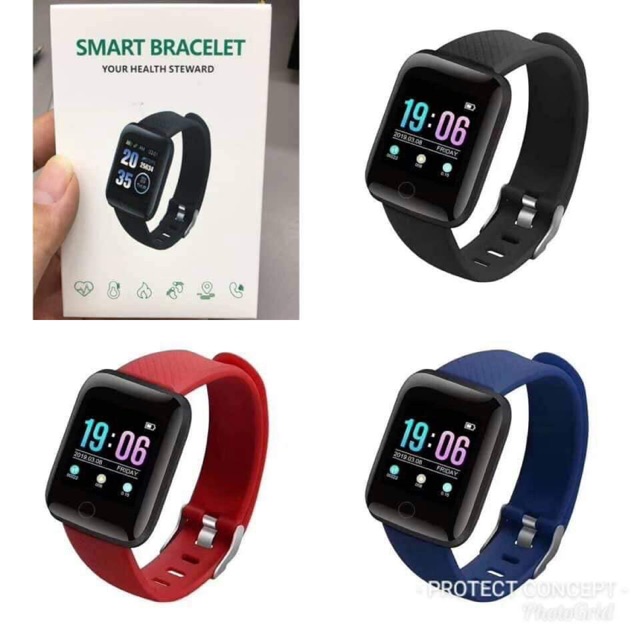 Wth116 Your Health Steward Smart Bracelet Lazada Ph
